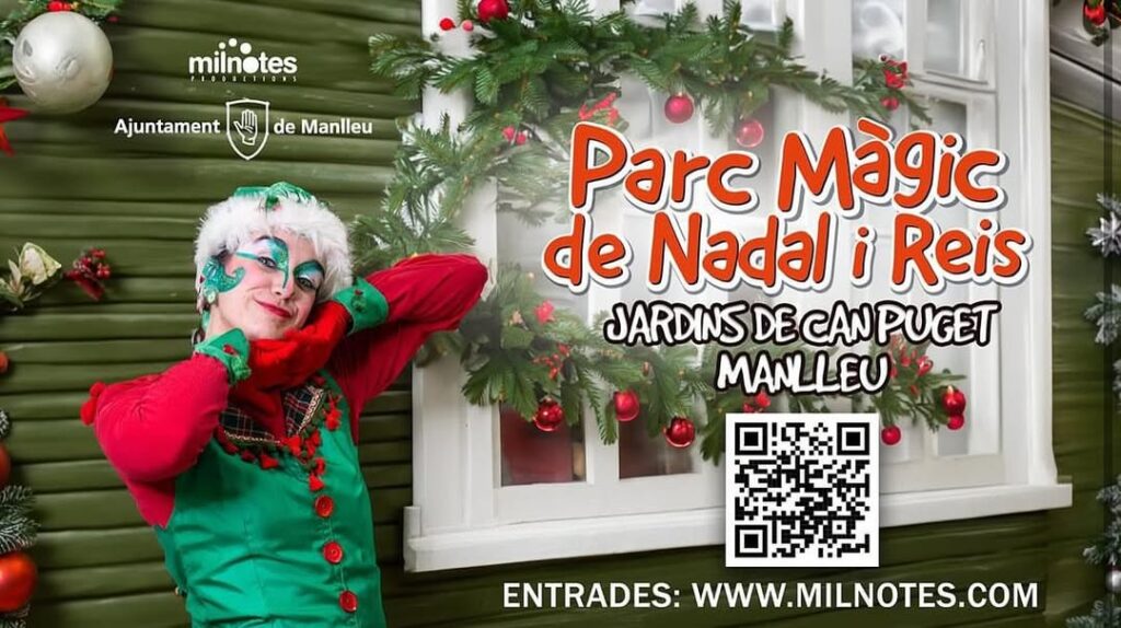 Campaña de publicidad en redes sociales para el Parc Màgic de Nadal, evento navideño promocionado por Alonzo López