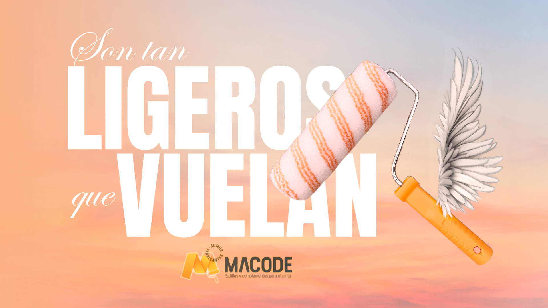 Rodillos y herramientas para pintores profesionales de Macode, fabricante especializado en Barcelona